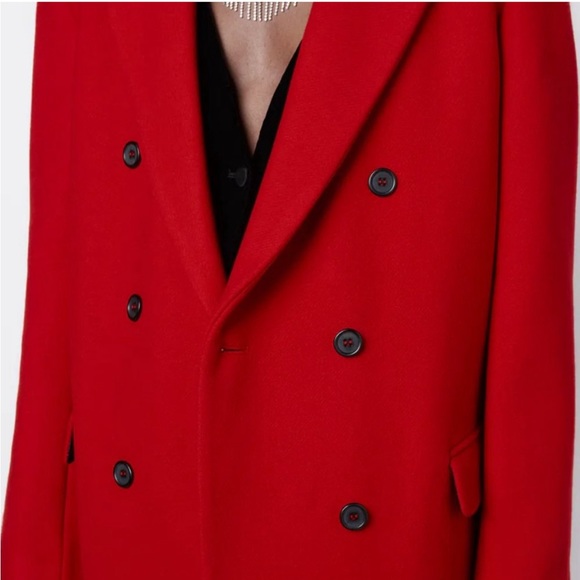 NWT ZARA WOOL BLEND MENSWEAR COAT - Picture 7 of 14